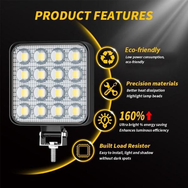 working light 48w dc 12v-60v led work square super bright dust-proof daylight waterproof white for motorcycle trucks car
working light 48w dc 12v-60v led work square super bright dust-proof daylight waterproof white for motorcycle trucks car