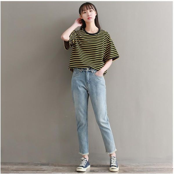 fashion plus size women straight jeans pants big yards loose bf wind boyfriend female woman 3xl women's, Blue
fashion plus size women straight jeans pants big yards loose bf wind boyfriend female woman 3xl women's, Blue