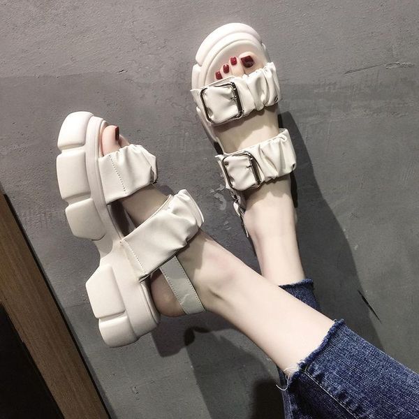sandals internet thick bottom women's 2021 summer versatile fashion platform ins trendy casual sports roman, Black
sandals internet thick bottom women's 2021 summer versatile fashion platform ins trendy casual sports roman, Black
