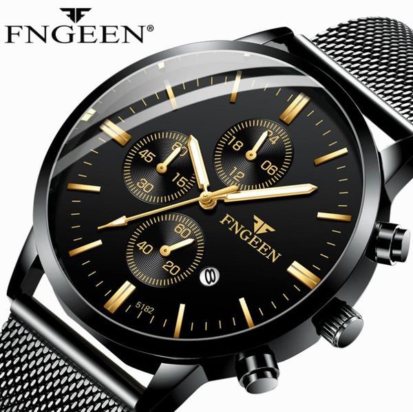 wristwatches 2021 black casual steel mesh band fashion quartz watch mens watches waterproof date clock relogio masculino, Slivery;brown
wristwatches 2021 black casual steel mesh band fashion quartz watch mens watches waterproof date clock relogio masculino, Slivery;brown