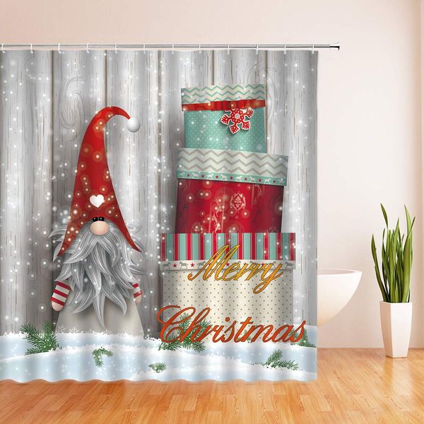 christmas gnome shower curtain cute snowman snowflakes merry christmas green pine leaf gift rustic wooden board barn plank for
christmas gnome shower curtain cute snowman snowflakes merry christmas green pine leaf gift rustic wooden board barn plank for