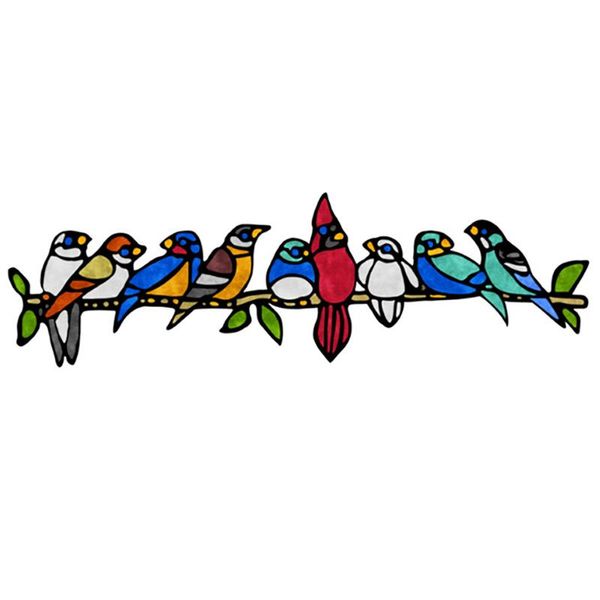 window stickers self-adhesive decal stained bird clings images colorful glass painted indoor interior decoration film accessories
window stickers self-adhesive decal stained bird clings images colorful glass painted indoor interior decoration film accessories