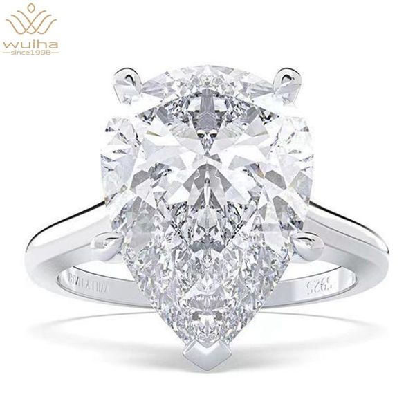 cluster rings wuiha luxury 100% 925 sterling silver pear cut created moissanite diamonds gemstone engagement fine jewelry wholesale, Golden;silver
cluster rings wuiha luxury 100% 925 sterling silver pear cut created moissanite diamonds gemstone engagement fine jewelry wholesale, Golden;silver