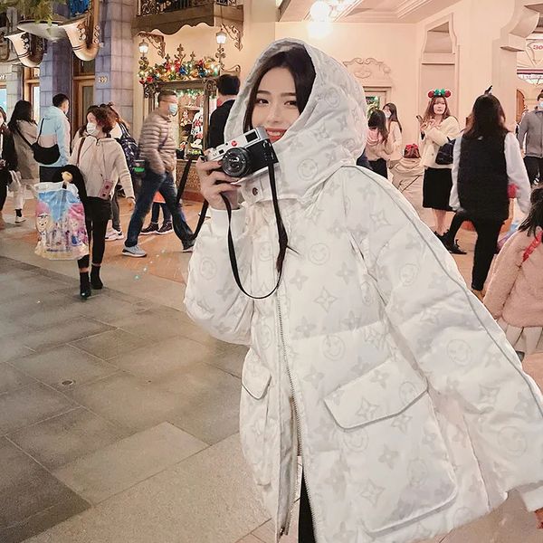 new down jacket net hongchao brand bread suit luminous couple coat white duck female winter, Black
new down jacket net hongchao brand bread suit luminous couple coat white duck female winter, Black