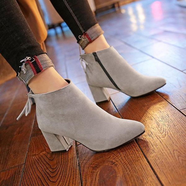 boots pointed toe winter plush ankle women shoes 2021 fashion solid flock high heels snow ladies zip, Black
boots pointed toe winter plush ankle women shoes 2021 fashion solid flock high heels snow ladies zip, Black