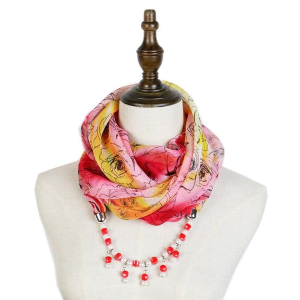 scarves scarf mujer summer fashion rose printed beads pendant necklace jewelry neckwear shawl hijabs neck wear, Blue;gray
scarves scarf mujer summer fashion rose printed beads pendant necklace jewelry neckwear shawl hijabs neck wear, Blue;gray