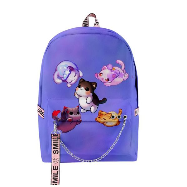 backpack aphmau cartoon pattern large capacity student