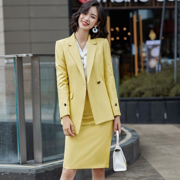 women skirt suits elegant temperament women's suit 2-piece blazer+skirt business casual office lady wear two piece dress, White
women skirt suits elegant temperament women's suit 2-piece blazer+skirt business casual office lady wear two piece dress, White