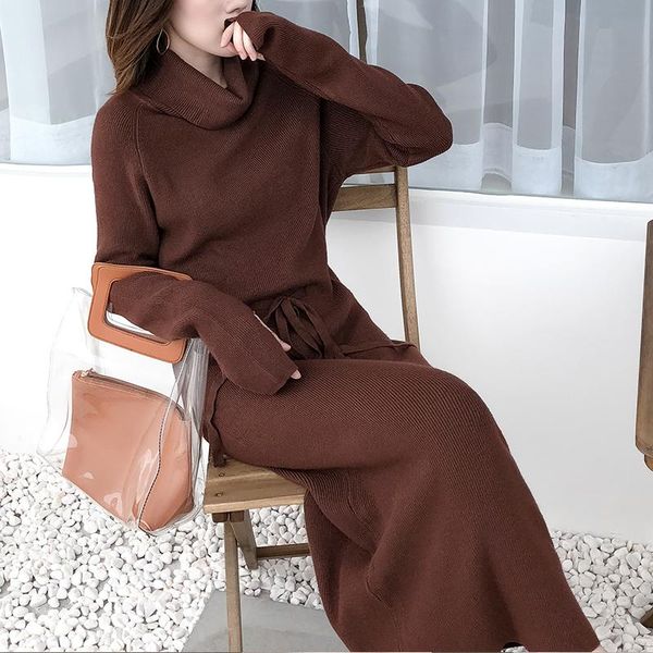 casual dresses alien kitty 2021 autumn ladies dress loose turtleneck fashion all-match basic thin solid color minimalist drawstring knit, Black;gray
casual dresses alien kitty 2021 autumn ladies dress loose turtleneck fashion all-match basic thin solid color minimalist drawstring knit, Black;gray