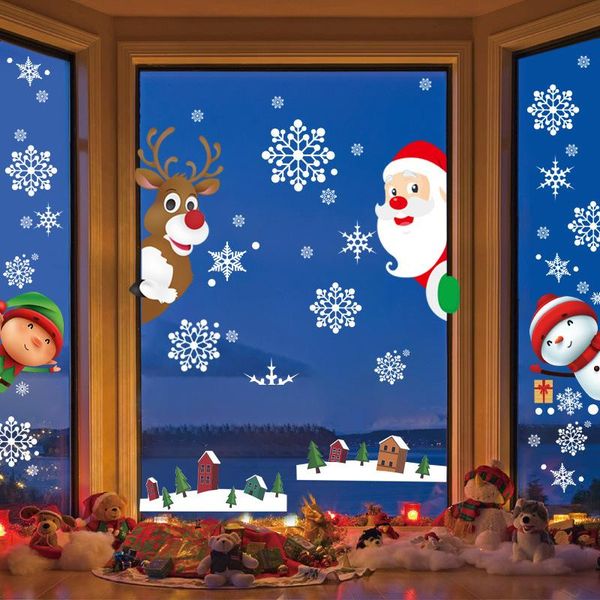 window stickers 7 patterns merry christmas santa elk sticker for home decoration year waterproof glass pvc film
window stickers 7 patterns merry christmas santa elk sticker for home decoration year waterproof glass pvc film
