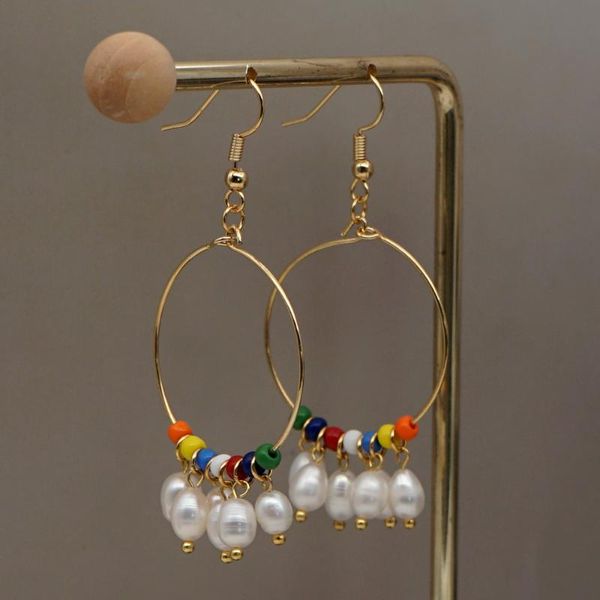 hoop & huggie go2boho boho jewelry earrings for women stainless steel circle ear ring real pearls earring 2021 colorful beads handmade gift, Golden;silver
hoop & huggie go2boho boho jewelry earrings for women stainless steel circle ear ring real pearls earring 2021 colorful beads handmade gift, Golden;silver