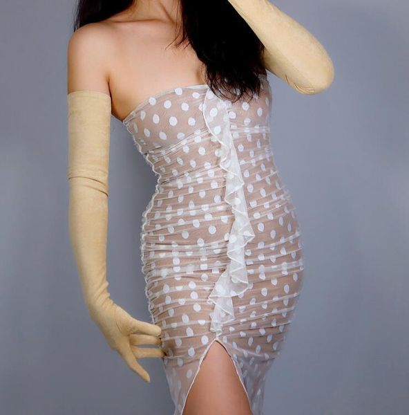 five fingers gloves women' runway fashion faux suede leather beige long female club party dress dancing driving glove 70cm r2710, Blue;gray
five fingers gloves women' runway fashion faux suede leather beige long female club party dress dancing driving glove 70cm r2710, Blue;gray