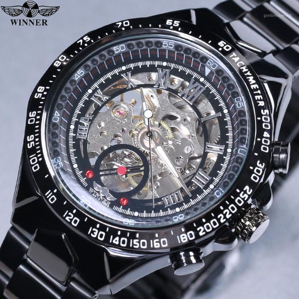 sports business men wrist watches automatic mechanical watch military stainless steel skeleton reloj wristwatches, Slivery;brown
sports business men wrist watches automatic mechanical watch military stainless steel skeleton reloj wristwatches, Slivery;brown