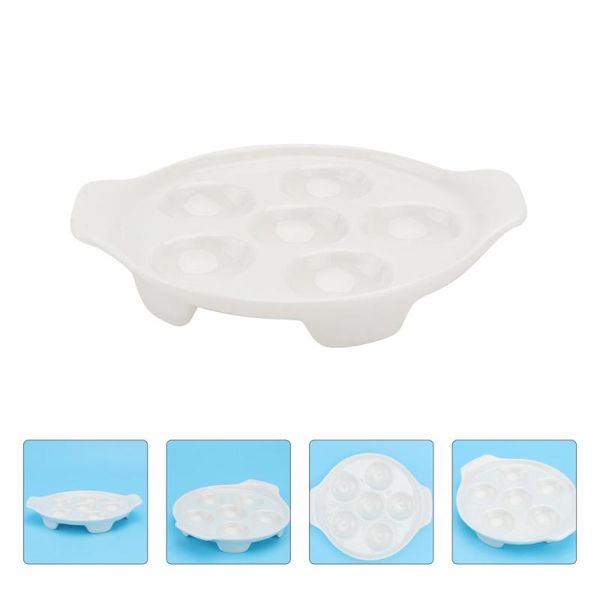 dishes & plates 1pc kitchen baking pan snail plate practical sub-packing dish (white)
dishes & plates 1pc kitchen baking pan snail plate practical sub-packing dish (white)