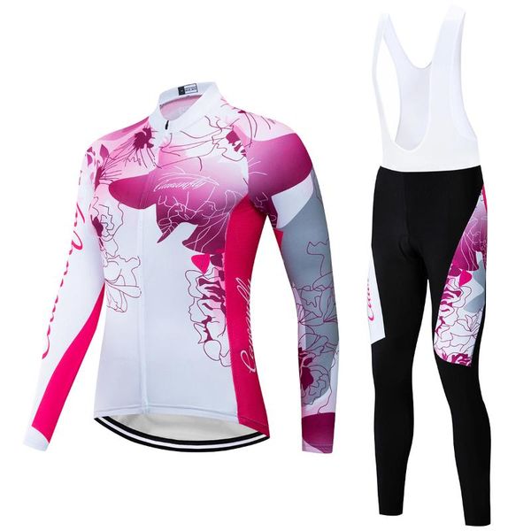 racing sets women's cycling clothing set with turtleneck print and long sleeve / pants white suspenders, Black;blue
racing sets women's cycling clothing set with turtleneck print and long sleeve / pants white suspenders, Black;blue
