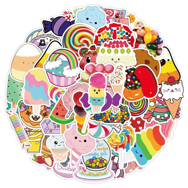 50pcs/lot colorful cute sweet candy stickers decals vinyl waterproof no-duplicate sticker for lapskateboard bottle car decal
50pcs/lot colorful cute sweet candy stickers decals vinyl waterproof no-duplicate sticker for lapskateboard bottle car decal
