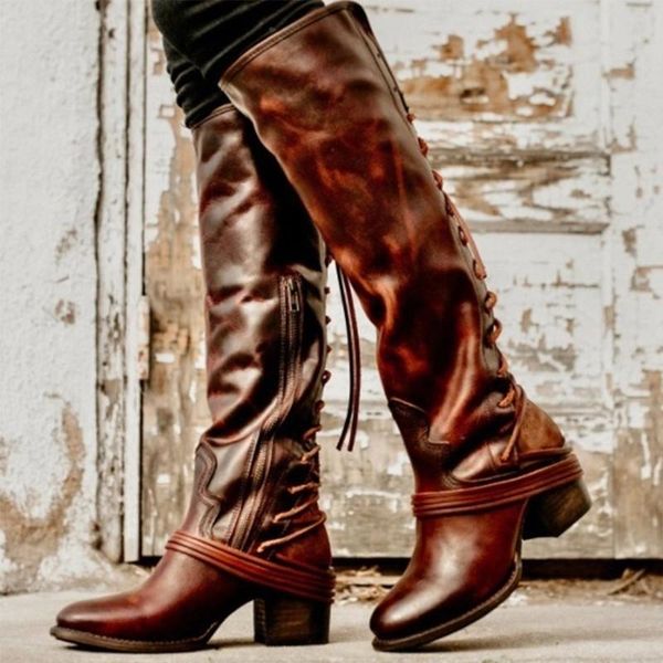 boots western 2021 autumn and winter girls tasseled vintage leather knee-high cross-tied thick heel bohemian cowgirl shoes, Black
boots western 2021 autumn and winter girls tasseled vintage leather knee-high cross-tied thick heel bohemian cowgirl shoes, Black