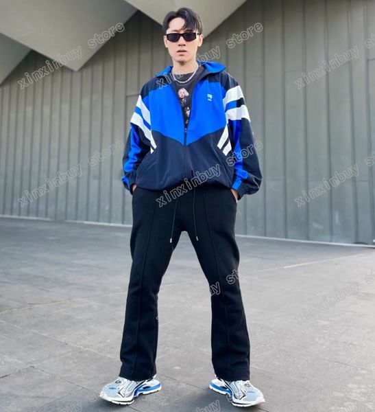 22ss men designers sports jackets paris embroidery letter nylon cloth fabric man fashion streetwear black blue m-xl, Black;brown
22ss men designers sports jackets paris embroidery letter nylon cloth fabric man fashion streetwear black blue m-xl, Black;brown