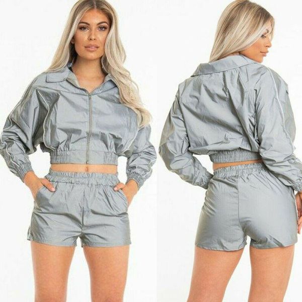 summer grey reflective zip front jacket women fashion blouse coat zipper sparkling women's jackets, Black;brown
summer grey reflective zip front jacket women fashion blouse coat zipper sparkling women's jackets, Black;brown