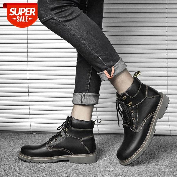 stepping into large size men's shoes, winter high-fashion trend, casual trendy british style martin boots #gu1a
stepping into large size men's shoes, winter high-fashion trend, casual trendy british style martin boots #gu1a