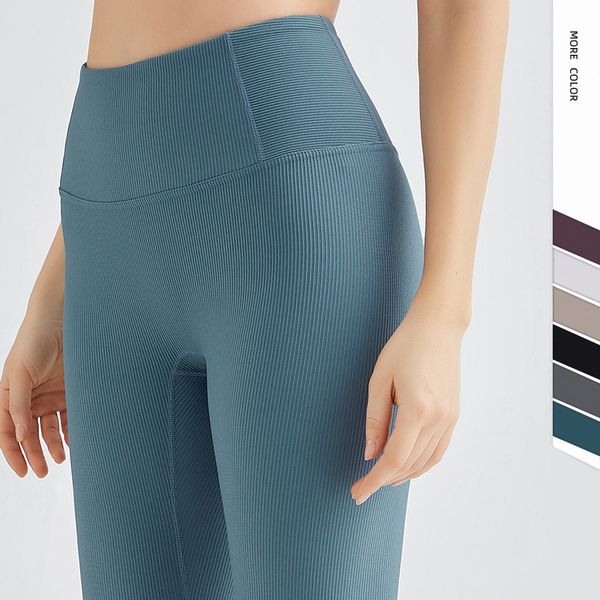 luxury women's tracksuits yoga cloth 2021 rib nude sports fitns pants show thin high waist peach hip lifting yoga pant, Gray
luxury women's tracksuits yoga cloth 2021 rib nude sports fitns pants show thin high waist peach hip lifting yoga pant, Gray