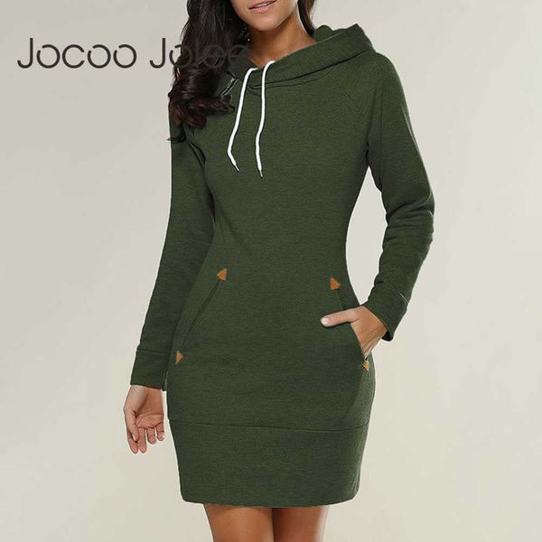 jocoo jolee autumn winter casual long sleeve hoodies elegant mini dress vintage solid sweatshirts zipper pockets long pullover 210619, Black
jocoo jolee autumn winter casual long sleeve hoodies elegant mini dress vintage solid sweatshirts zipper pockets long pullover 210619, Black