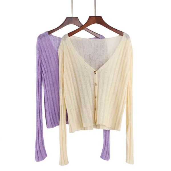 korobov new fashion women cardigans summer thin long sleeve sweaters streetwear sunscreen v neck sueter mujer 210430, White
korobov new fashion women cardigans summer thin long sleeve sweaters streetwear sunscreen v neck sueter mujer 210430, White