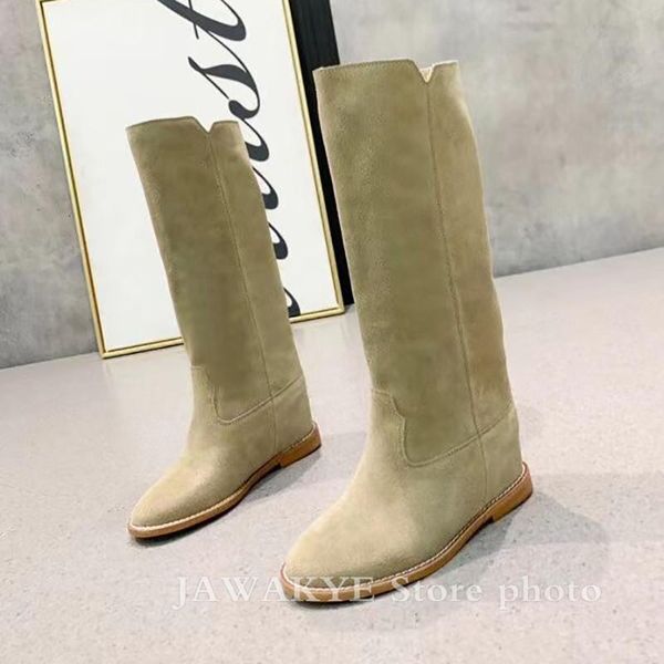 boots winter arrival knee high women's inner wedge heel knight camel black suede leather runway 2021
boots winter arrival knee high women's inner wedge heel knight camel black suede leather runway 2021