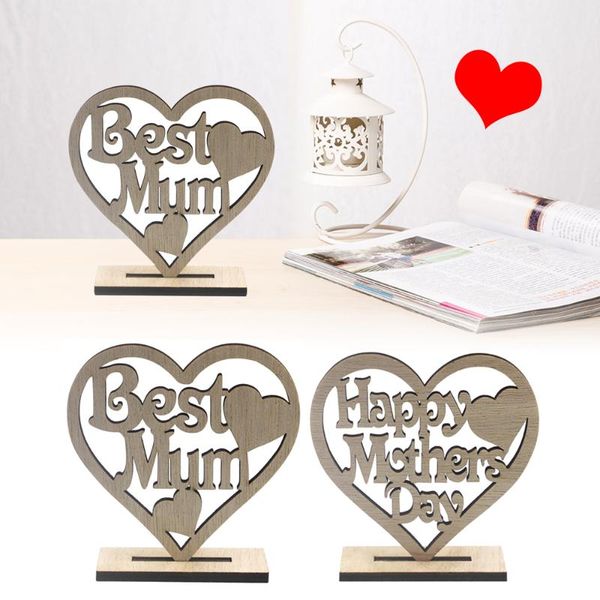 hollow ornament happy mothers day gift mum mummy wooden heart plaque tanding love for mother's party favor
hollow ornament happy mothers day gift mum mummy wooden heart plaque tanding love for mother's party favor