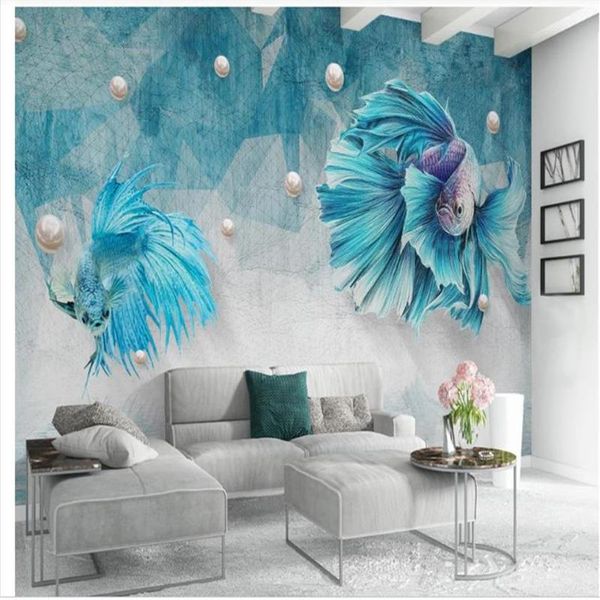 custom 3d po wallpaper mural room sofa tv backdrop living dark blue line guppies jewelry picture wallpapers
custom 3d po wallpaper mural room sofa tv backdrop living dark blue line guppies jewelry picture wallpapers