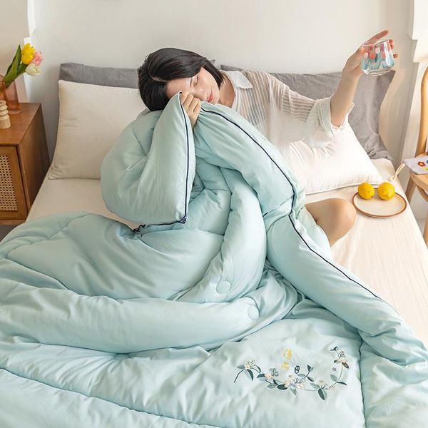 cotton comforter the quilt core velvet thickening warm winter king size blankets comforters & sets
cotton comforter the quilt core velvet thickening warm winter king size blankets comforters & sets