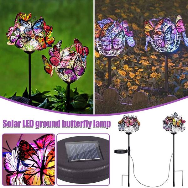 solar led light outdoor flower butterfly garden decoration jardin ground plug lights lawn lamps
solar led light outdoor flower butterfly garden decoration jardin ground plug lights lawn lamps