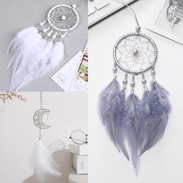 decorative objects & figurines car small dream catcher boho home decor handmade grids nature feather charms pendant accessories gift
decorative objects & figurines car small dream catcher boho home decor handmade grids nature feather charms pendant accessories gift