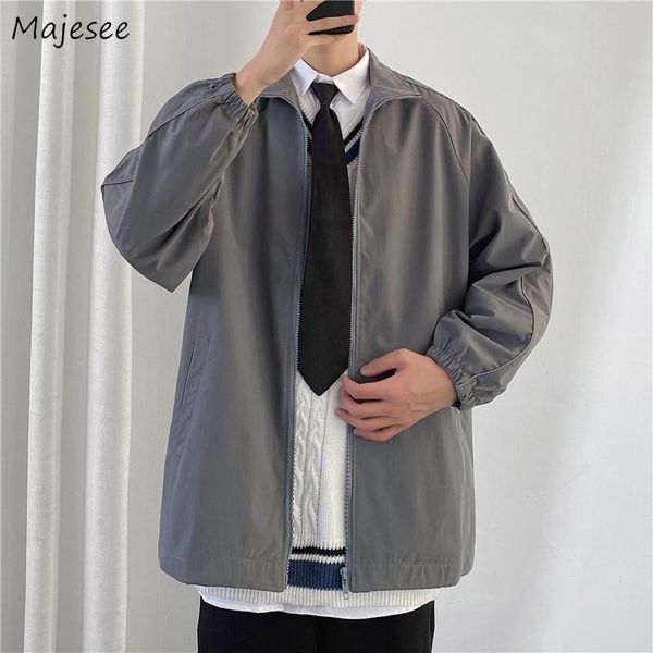 men's jackets men spring baggy zipper design stand collar handsome all-match casual coats ulzzang harajuku stylish hombre outwear chic, Black;brown
men's jackets men spring baggy zipper design stand collar handsome all-match casual coats ulzzang harajuku stylish hombre outwear chic, Black;brown