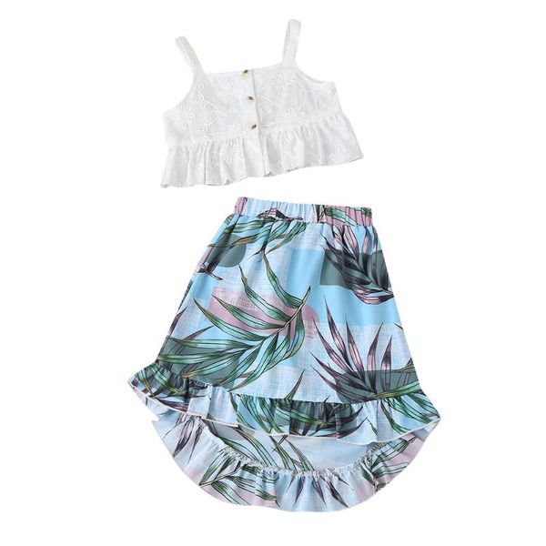 summer thin cool clothes sets 2pcs kids baby girls solid vest button print skirts toddler children 18m-6y clothing, White
summer thin cool clothes sets 2pcs kids baby girls solid vest button print skirts toddler children 18m-6y clothing, White
