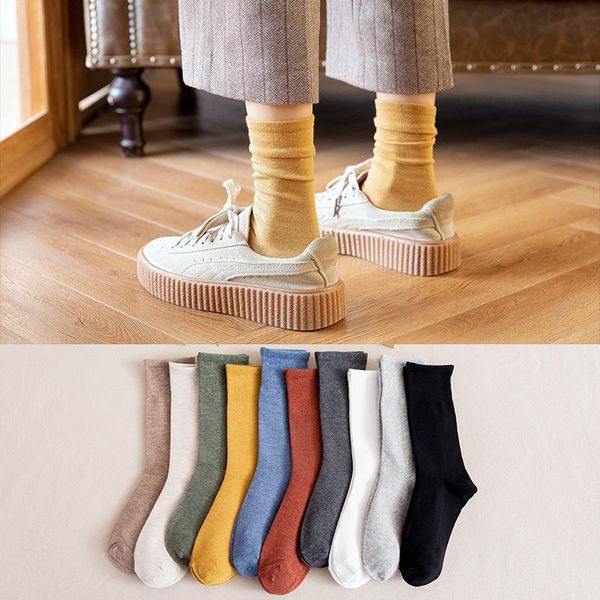 socks & hosiery product solid color middle tube women luokou elastic cotton women's autumn and winter all-match, Black;white
socks & hosiery product solid color middle tube women luokou elastic cotton women's autumn and winter all-match, Black;white
