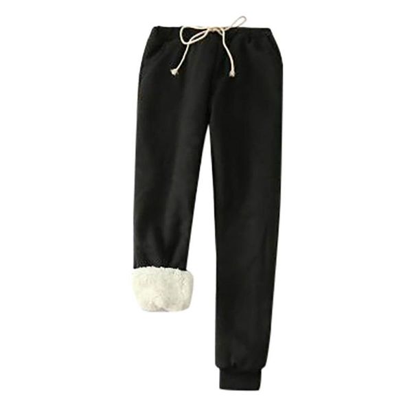 women's leggings winter wool plus velvet solid color fleece large size wei pants casual harajuku bottoms warm thick, Black
women's leggings winter wool plus velvet solid color fleece large size wei pants casual harajuku bottoms warm thick, Black