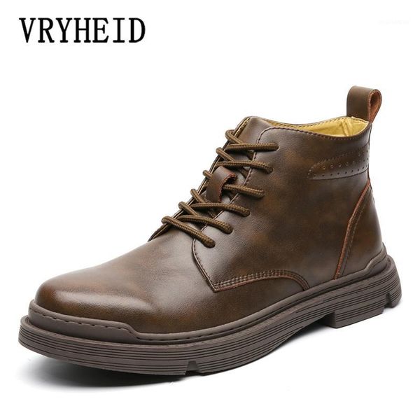 boots vryheid genuine leather men autumn winter vintage motorcycle male snow ankle high men's big size 38-481, Black
boots vryheid genuine leather men autumn winter vintage motorcycle male snow ankle high men's big size 38-481, Black