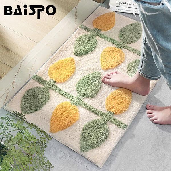 flocking bath mat on the floor anti slip absorbent living room carpet simple household kitchen bathroom accessories mats
flocking bath mat on the floor anti slip absorbent living room carpet simple household kitchen bathroom accessories mats