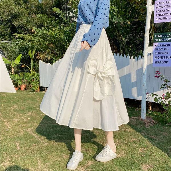 skirts women 2021 summer fashion female solid big swing midi a-line skirt office lady wild high waist bow casual v100, Black
skirts women 2021 summer fashion female solid big swing midi a-line skirt office lady wild high waist bow casual v100, Black