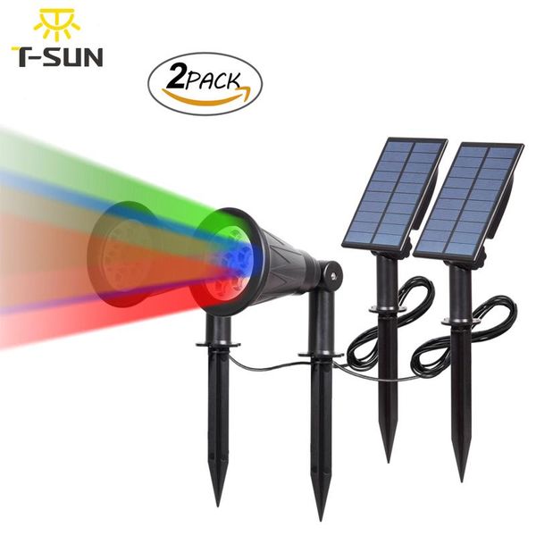 solar lamps t-sunrise 2pack 7 led spotlight lamp separate panel auto color-changing outdoor garden lighting wall light
solar lamps t-sunrise 2pack 7 led spotlight lamp separate panel auto color-changing outdoor garden lighting wall light