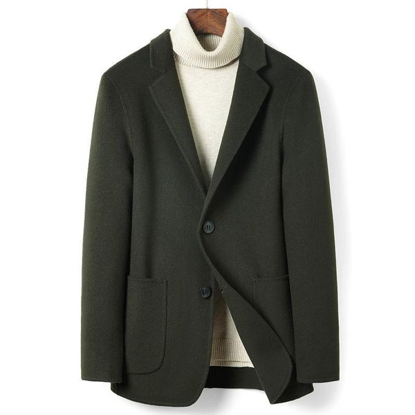 men's wool & blends 2021 autumn winter oversized woolen blend coat male windbreaker short jacket thick warm men wooljackets mens overco, Black
men's wool & blends 2021 autumn winter oversized woolen blend coat male windbreaker short jacket thick warm men wooljackets mens overco, Black