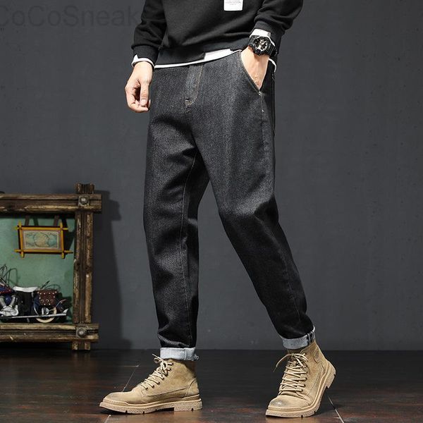 men's jeans spring autumn fashion version loose straight leisure elastic versatile long pants men, Blue
men's jeans spring autumn fashion version loose straight leisure elastic versatile long pants men, Blue