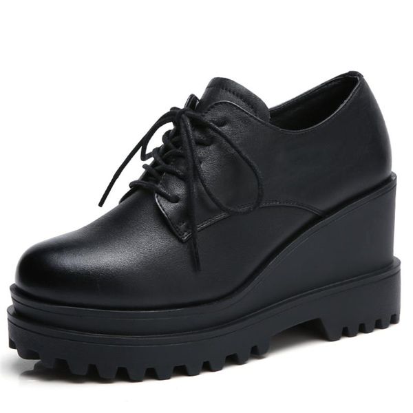 spring thick-heel lace-up high-heel waterproof taiwan korean leather single shoes women pumps work women's dress, Black 
spring thick-heel lace-up high-heel waterproof taiwan korean leather single shoes women pumps work women's dress, Black