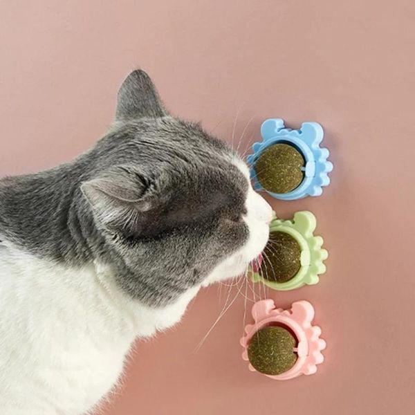 cat toys 1pc candy licking nutrition sugar ball catnip molars teeth cleaning energy toy
cat toys 1pc candy licking nutrition sugar ball catnip molars teeth cleaning energy toy