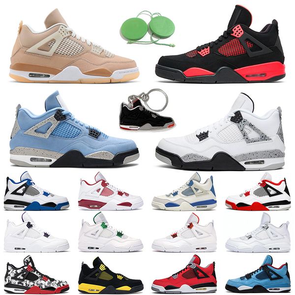 men women jumpman4s retro white cement basketball shoes 4s university blue black cat lightning sail jorden trainer
men women jumpman4s retro white cement basketball shoes 4s university blue black cat lightning sail jorden trainer