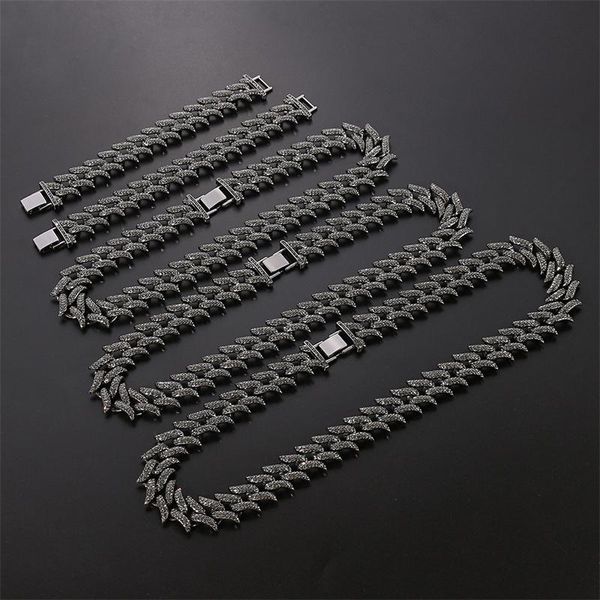 chokers iced out men jewelry hip hop bling spiked thorns heavy chunky necklace for boy black color, Golden;silver
chokers iced out men jewelry hip hop bling spiked thorns heavy chunky necklace for boy black color, Golden;silver