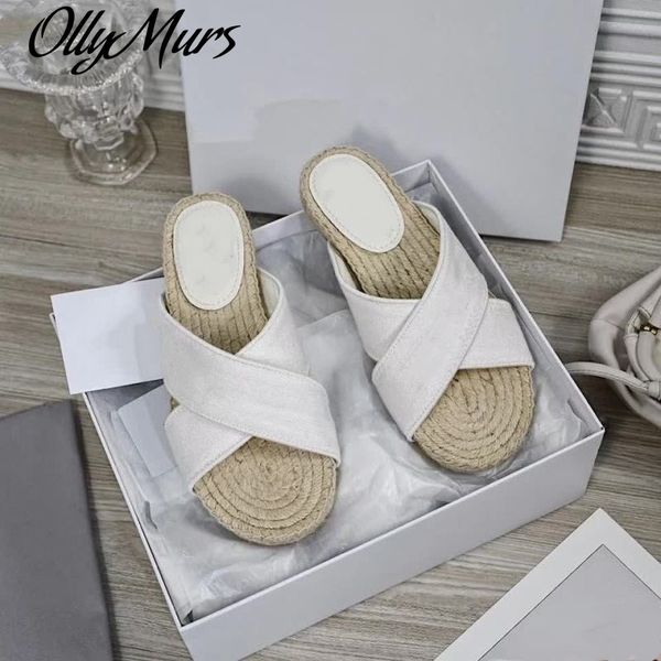 ollymurs summer slippers hemp rope flats casual slides luxury brand designer slipper sandals for women fashion shoes, Black
ollymurs summer slippers hemp rope flats casual slides luxury brand designer slipper sandals for women fashion shoes, Black
