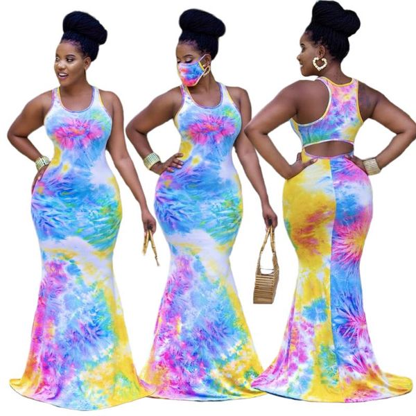 casual dresses bohemian tie-dye women's dress ladies sleeveless tight-fitting prom party summer beach long sundress, Black;gray
casual dresses bohemian tie-dye women's dress ladies sleeveless tight-fitting prom party summer beach long sundress, Black;gray