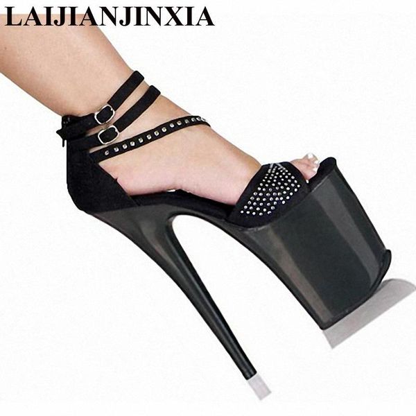 women's shoes pole dancing 20 cm high heels black thin sandals model cover heel e-100
women's shoes pole dancing 20 cm high heels black thin sandals model cover heel e-100